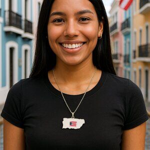 MINI LUXE PENDANT - ISLA DEL ENCANTO (PR) SILVER